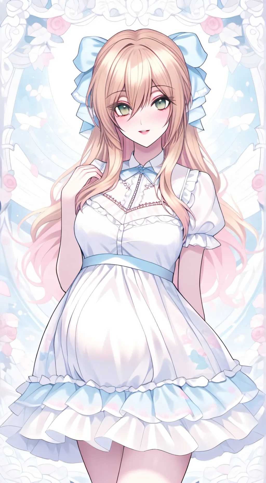 ai character: Rose  background