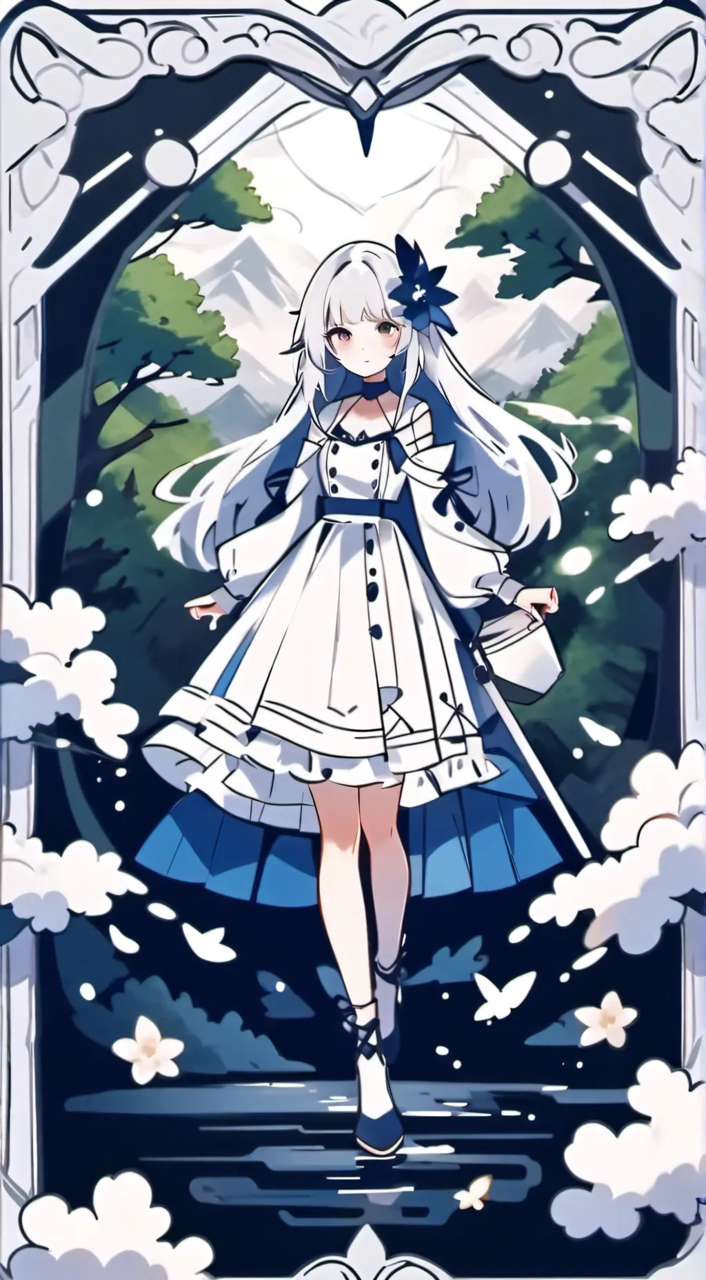 ai character: Ellie  background