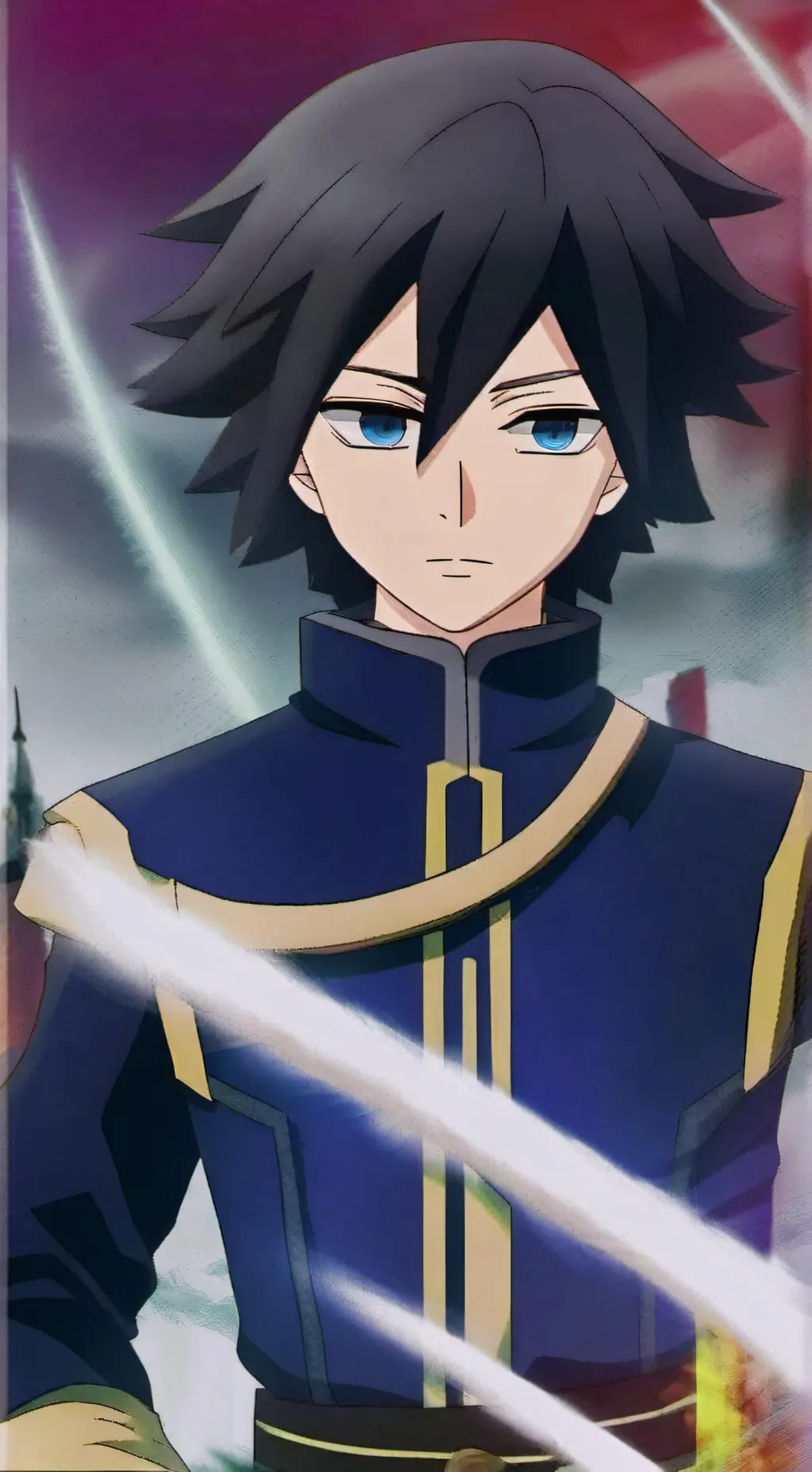 ai character: Томиока background