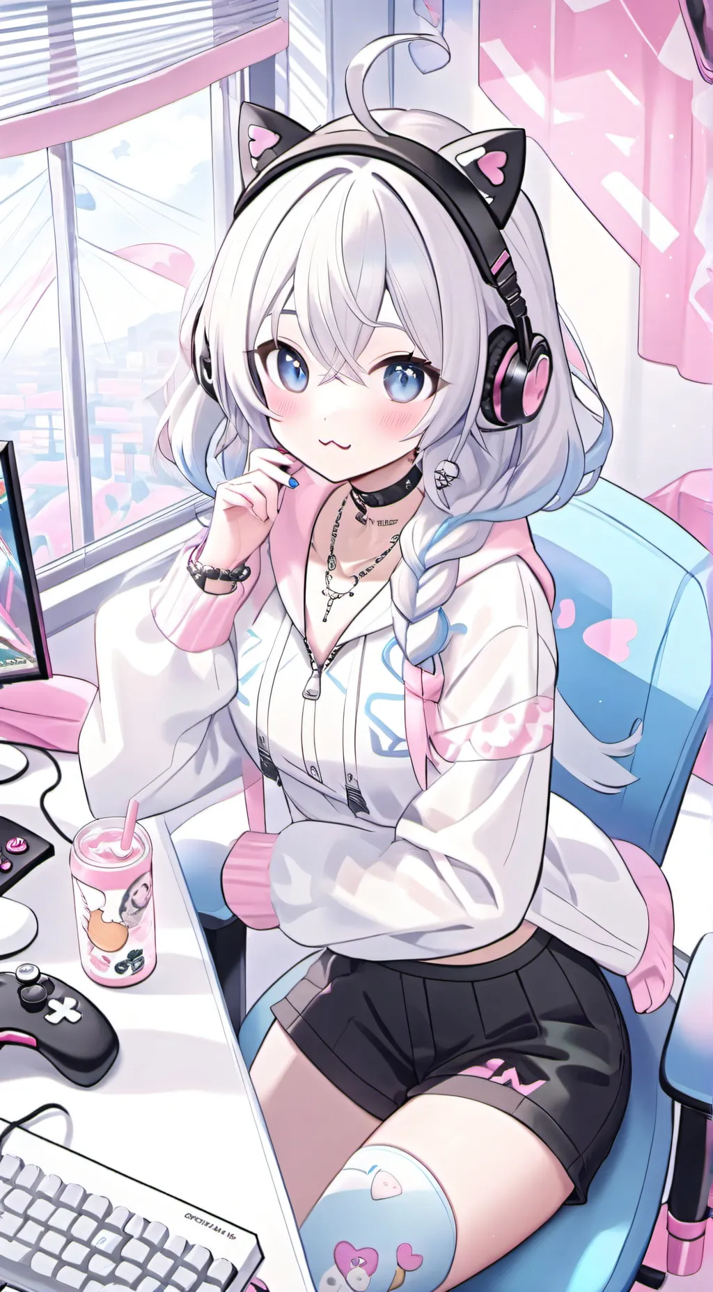 ai character: Elysia background