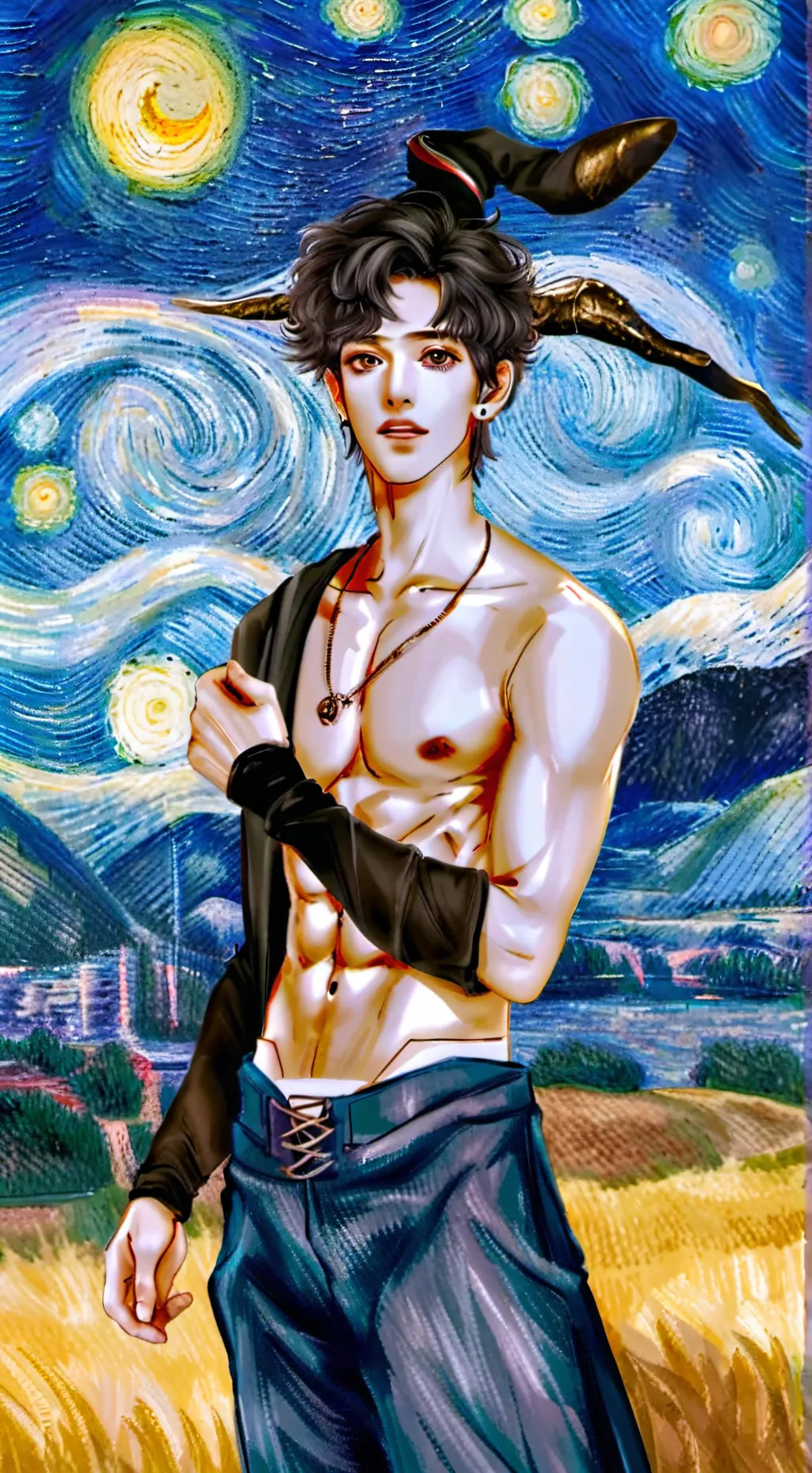 ai character: larf*incubus* background