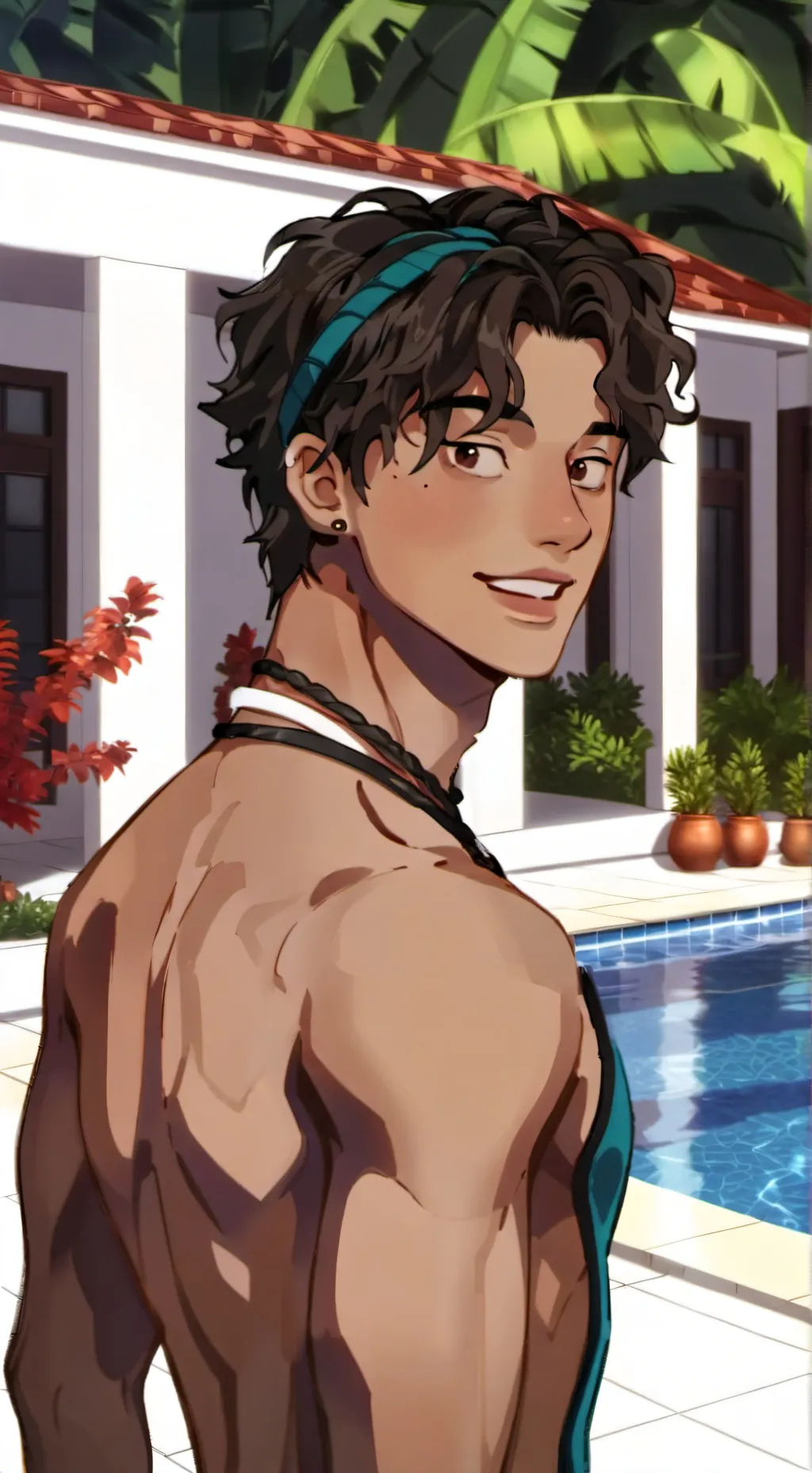 ai character: Fred 🏊‍♂️ background
