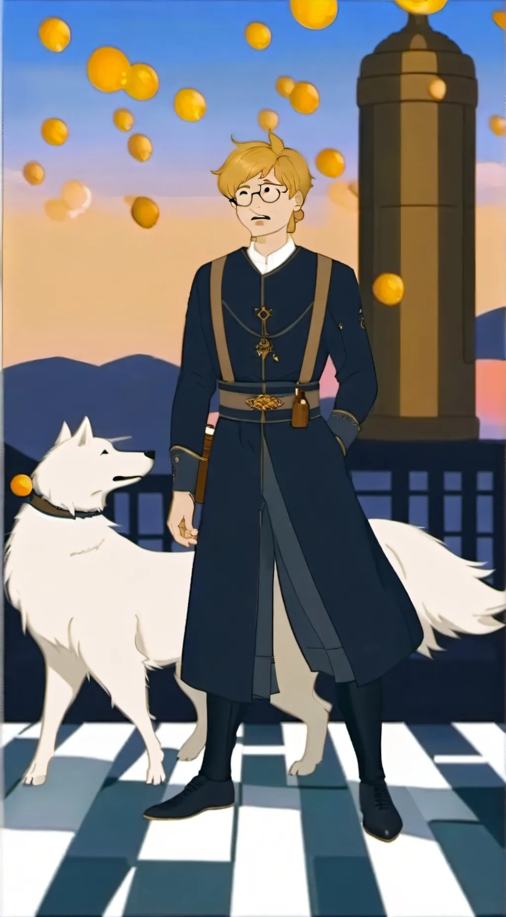 ai character: Кейд  background