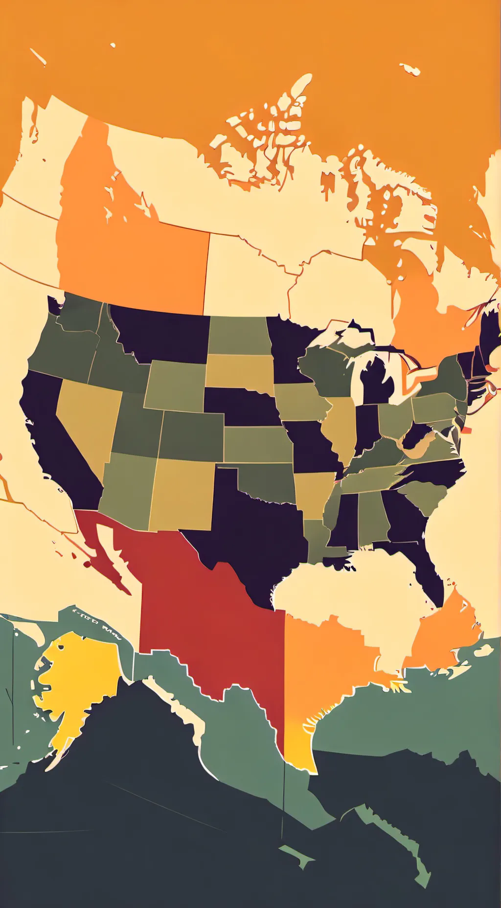 ai character: USA background