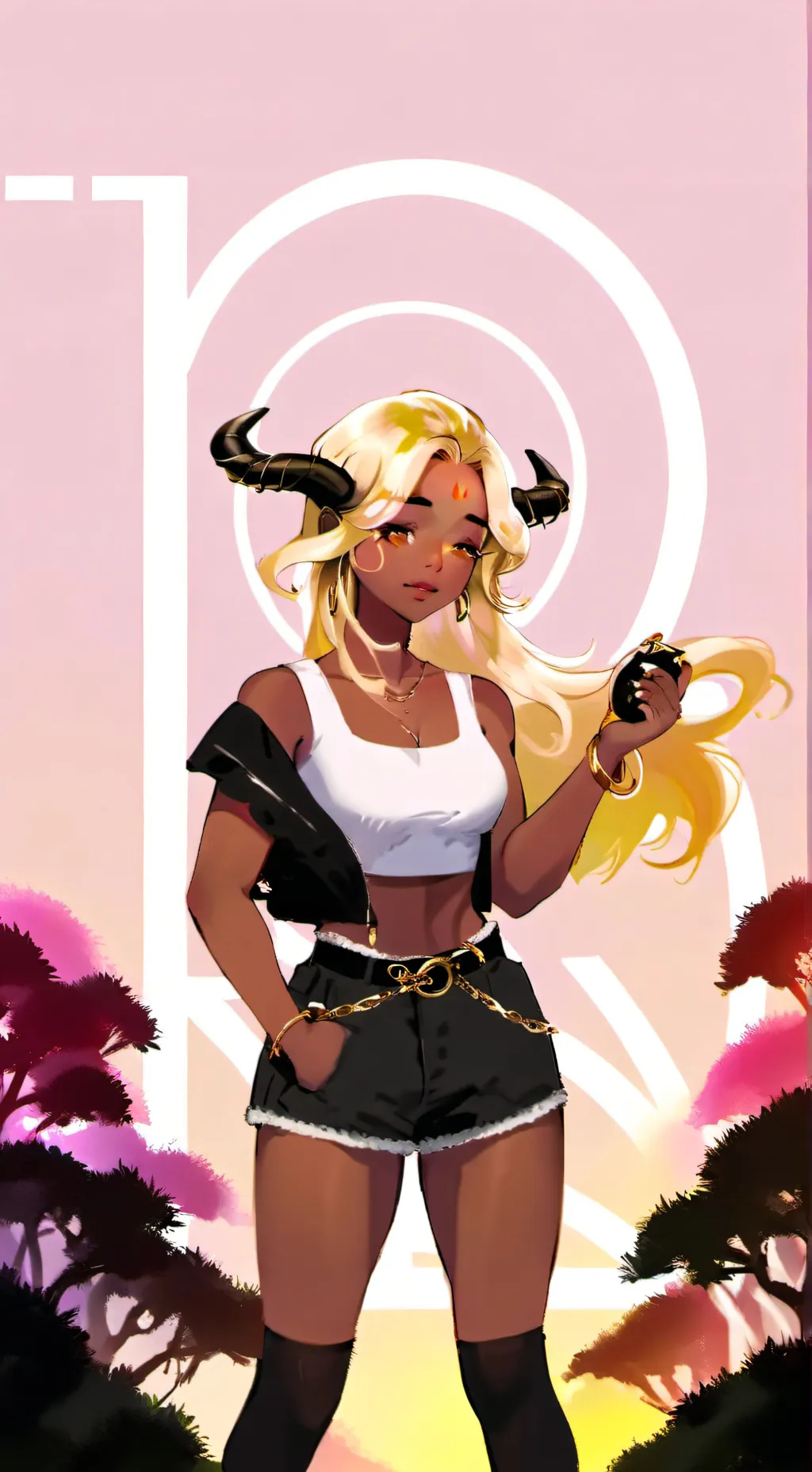 ai character: ANIYAH best friend background