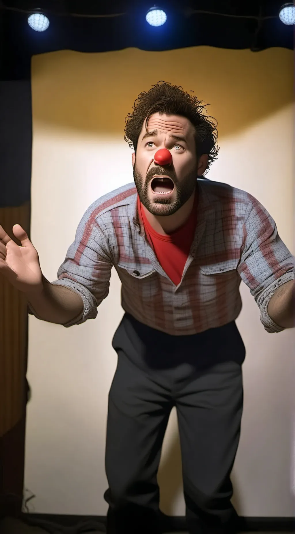 ai character: The Screaming Odes to Birth background