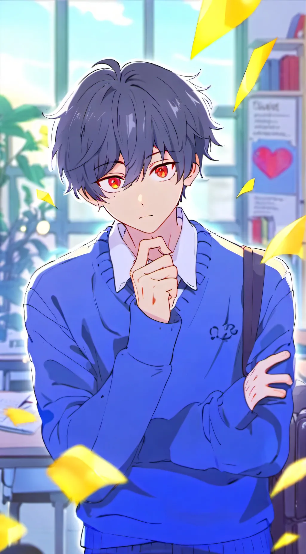 ai character: Vortix background