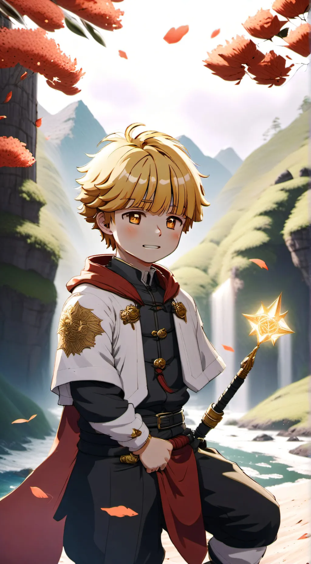 ai character: ~Zenitsu😭⚡~ background