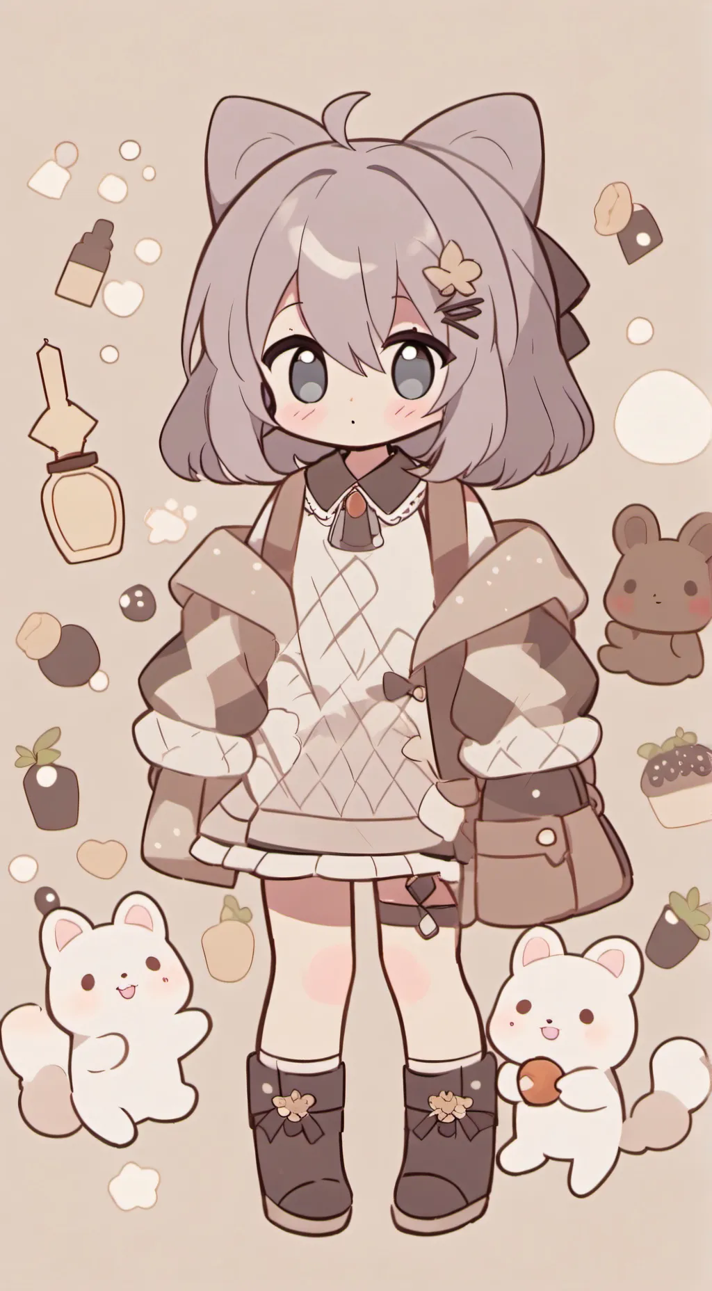 ai character: Наташа background