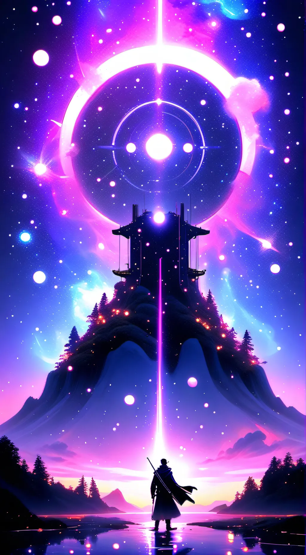 ai character: jinshi x maomao  background