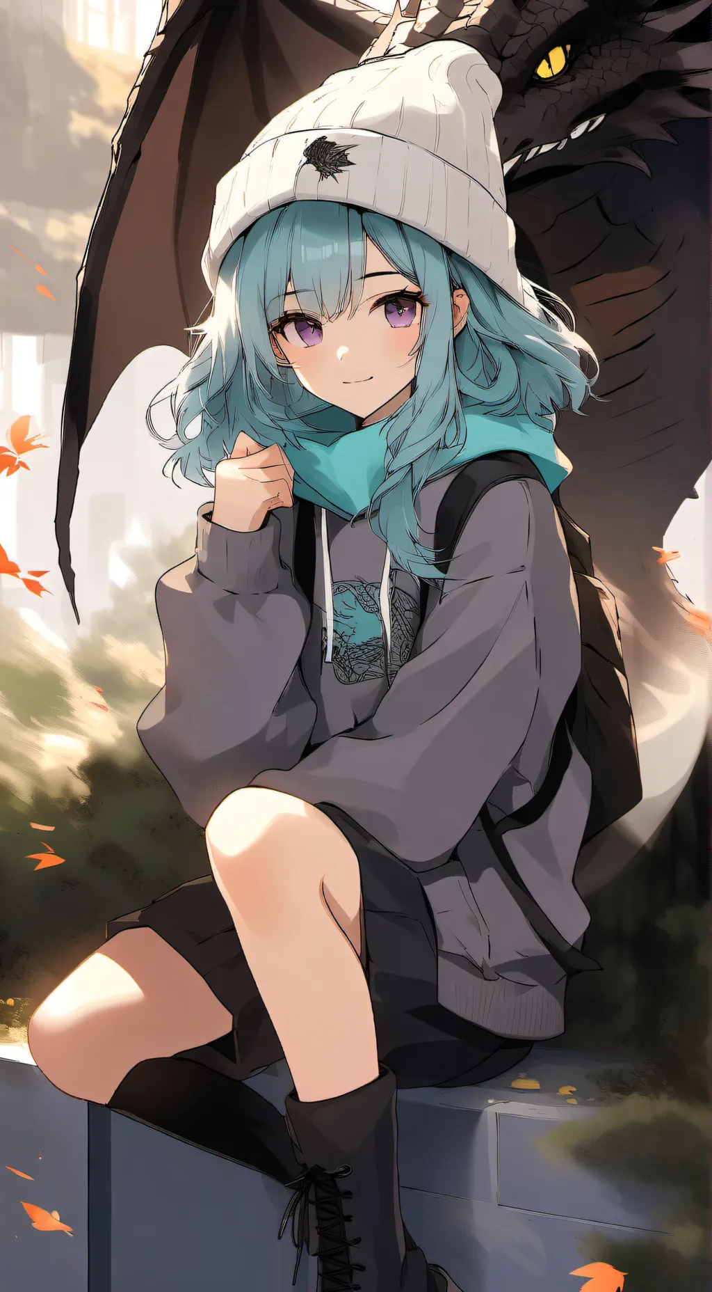 ai character: IDK background