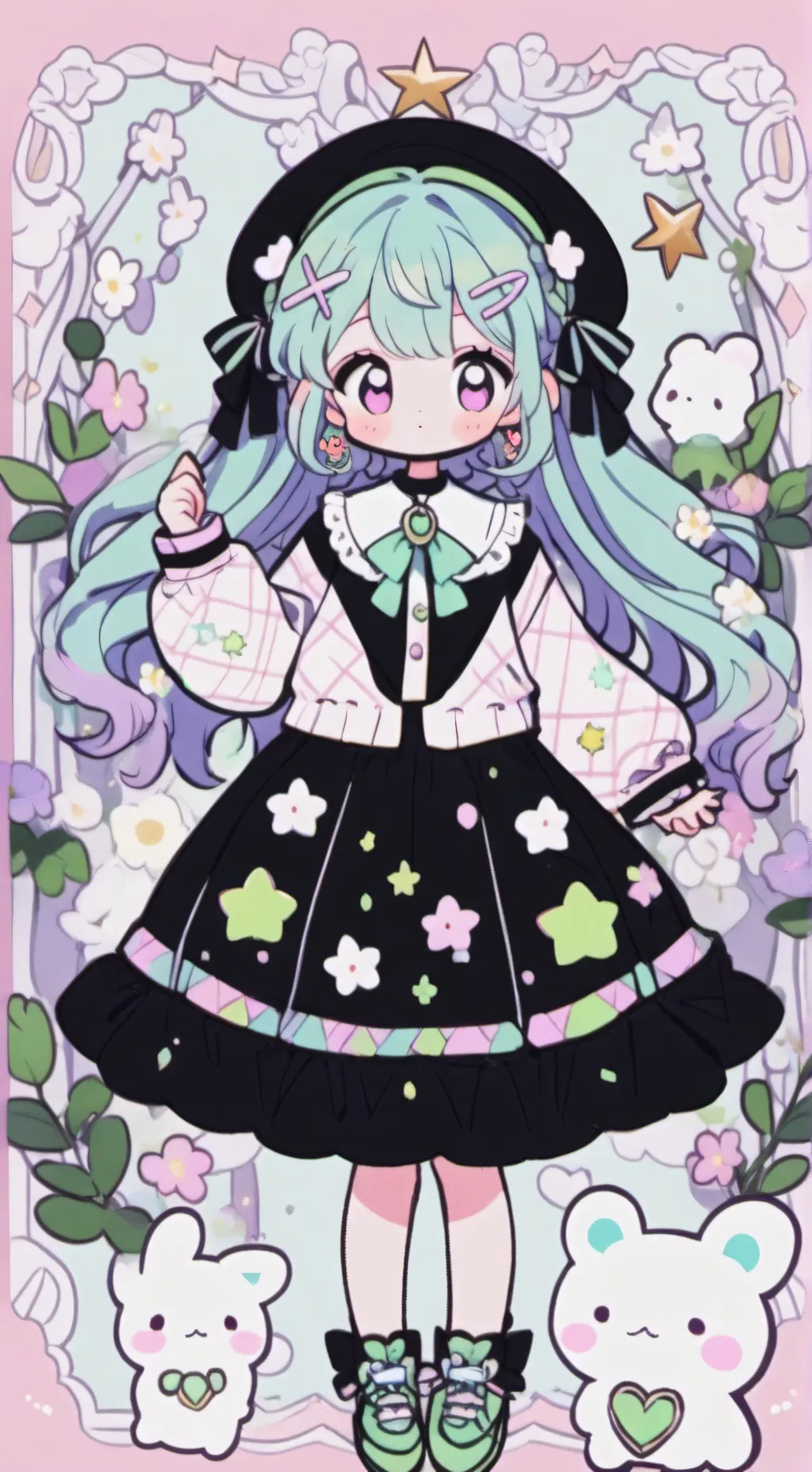 ai character: Sumire background