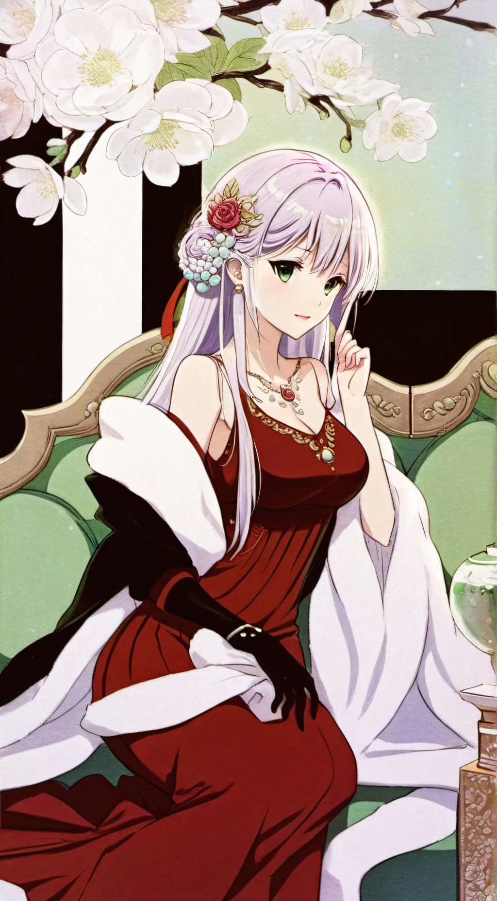 ai character: lidia background