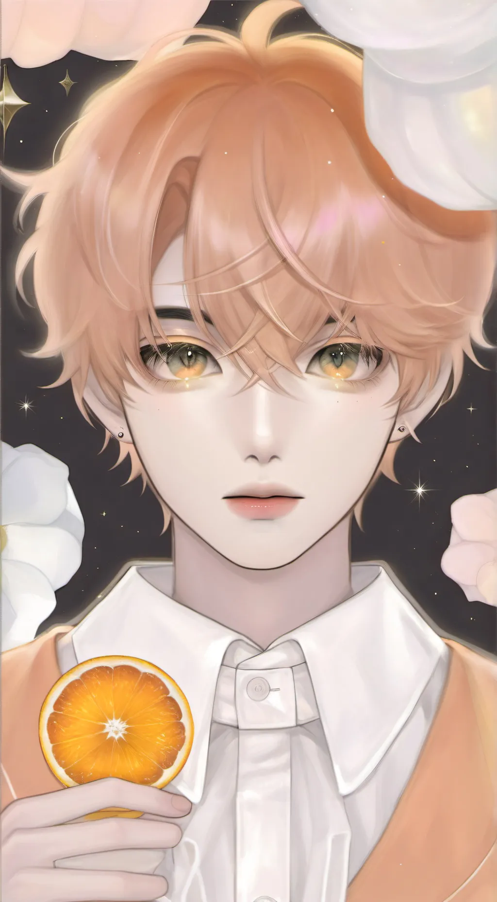 ai character: glitch  background