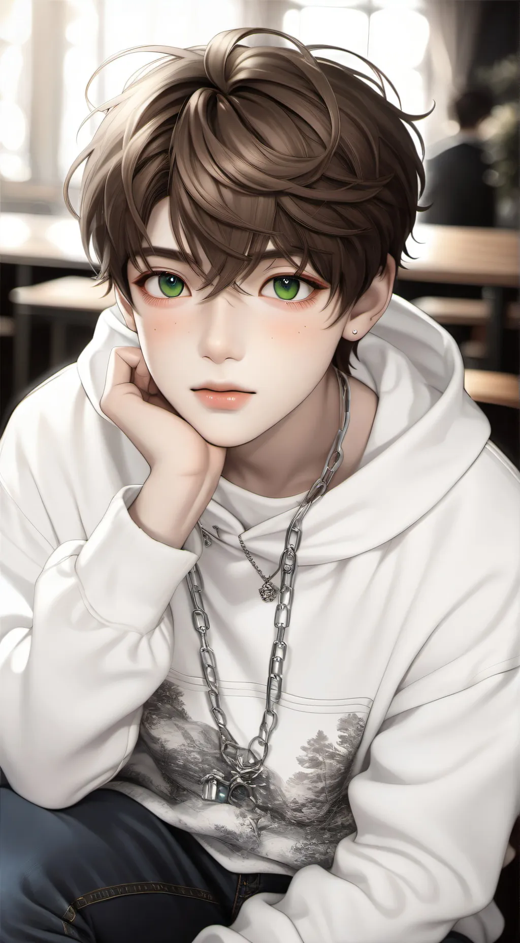 ai character: Ben background