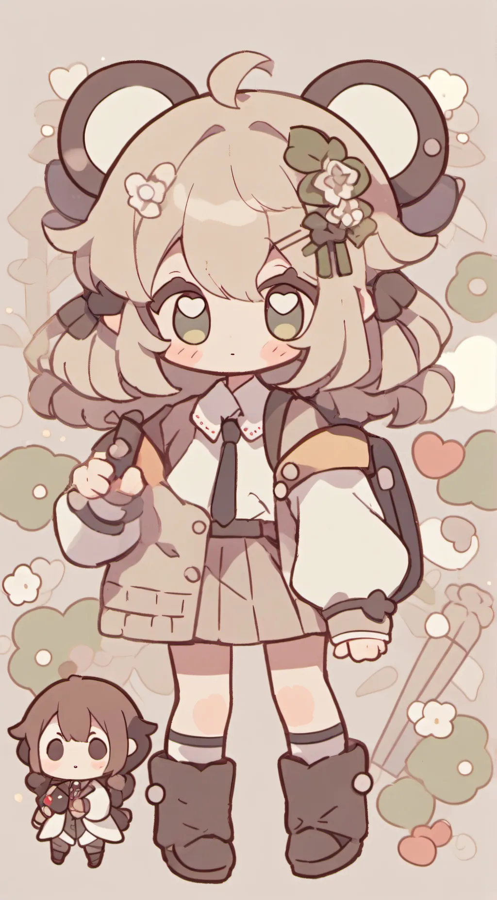 ai character: zara background