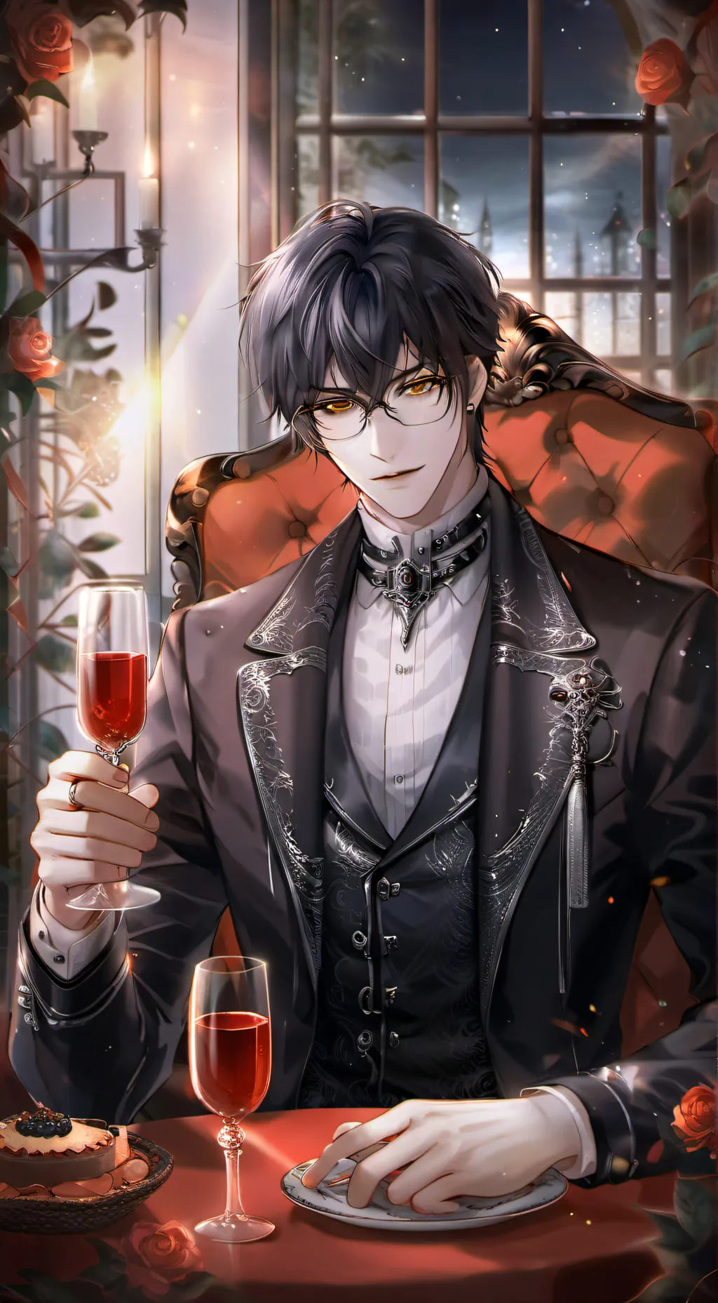 ai character: Cesare  Russo background