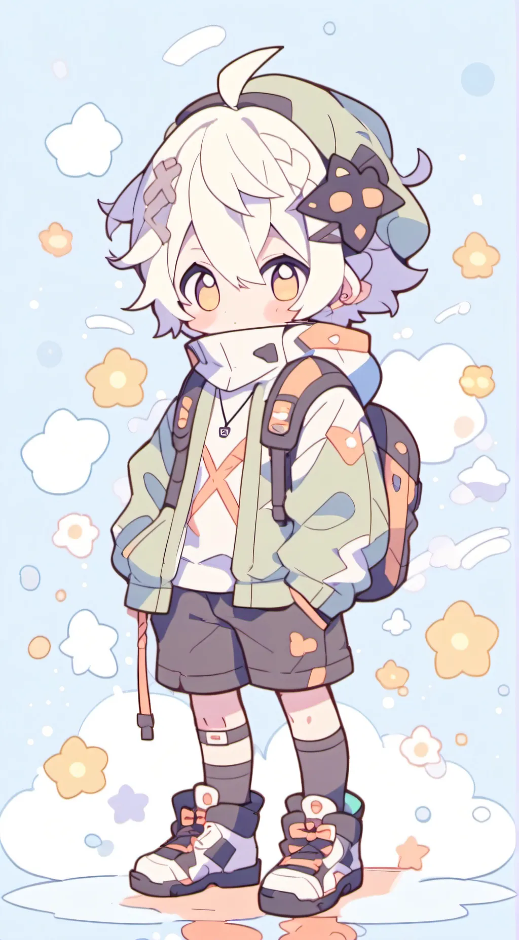 ai character: meu último talkie background