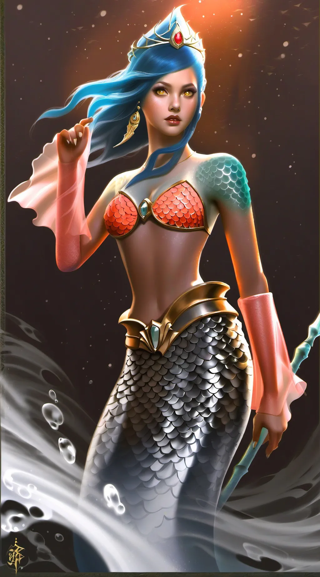 ai character: Vicky  background