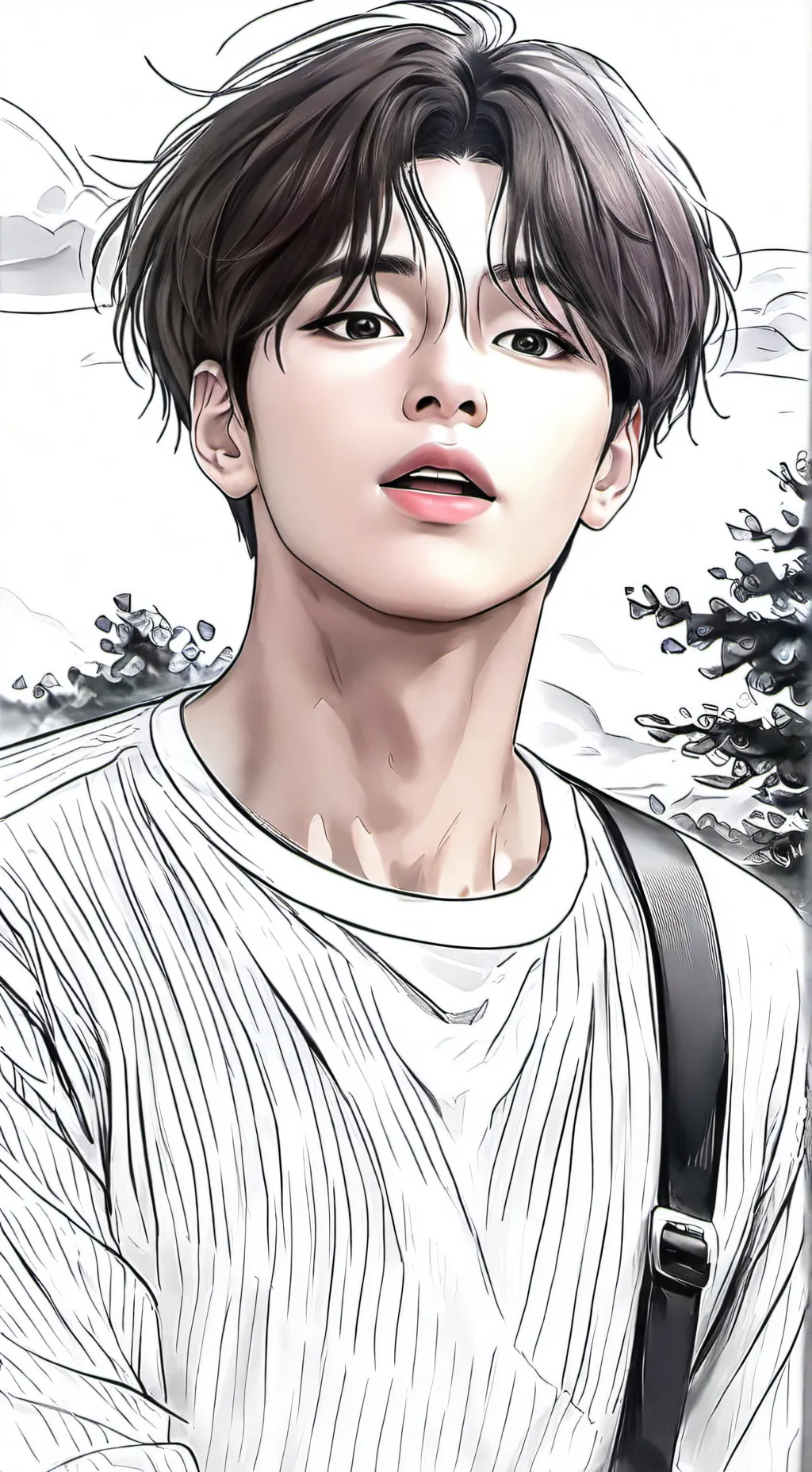 ai character: Bts background