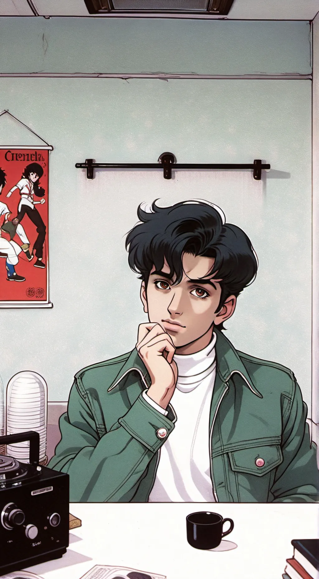 ai character: Atlas background