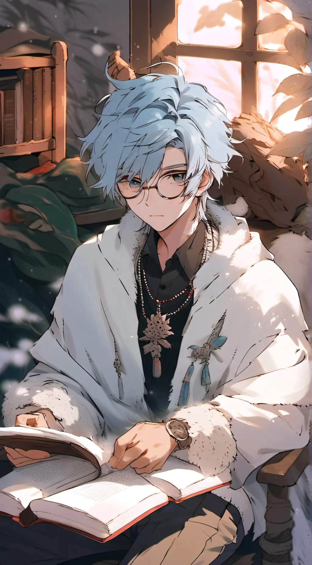 ai character: Alexis  background