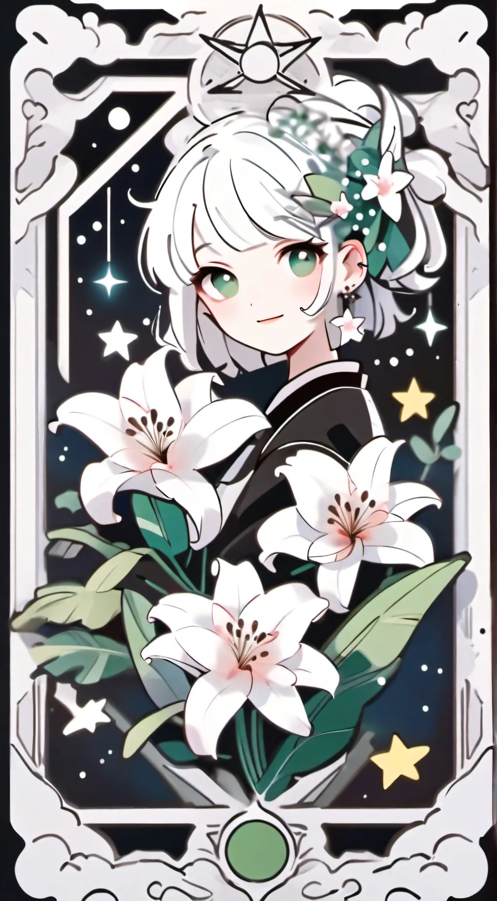 ai character: Yandere Lily background