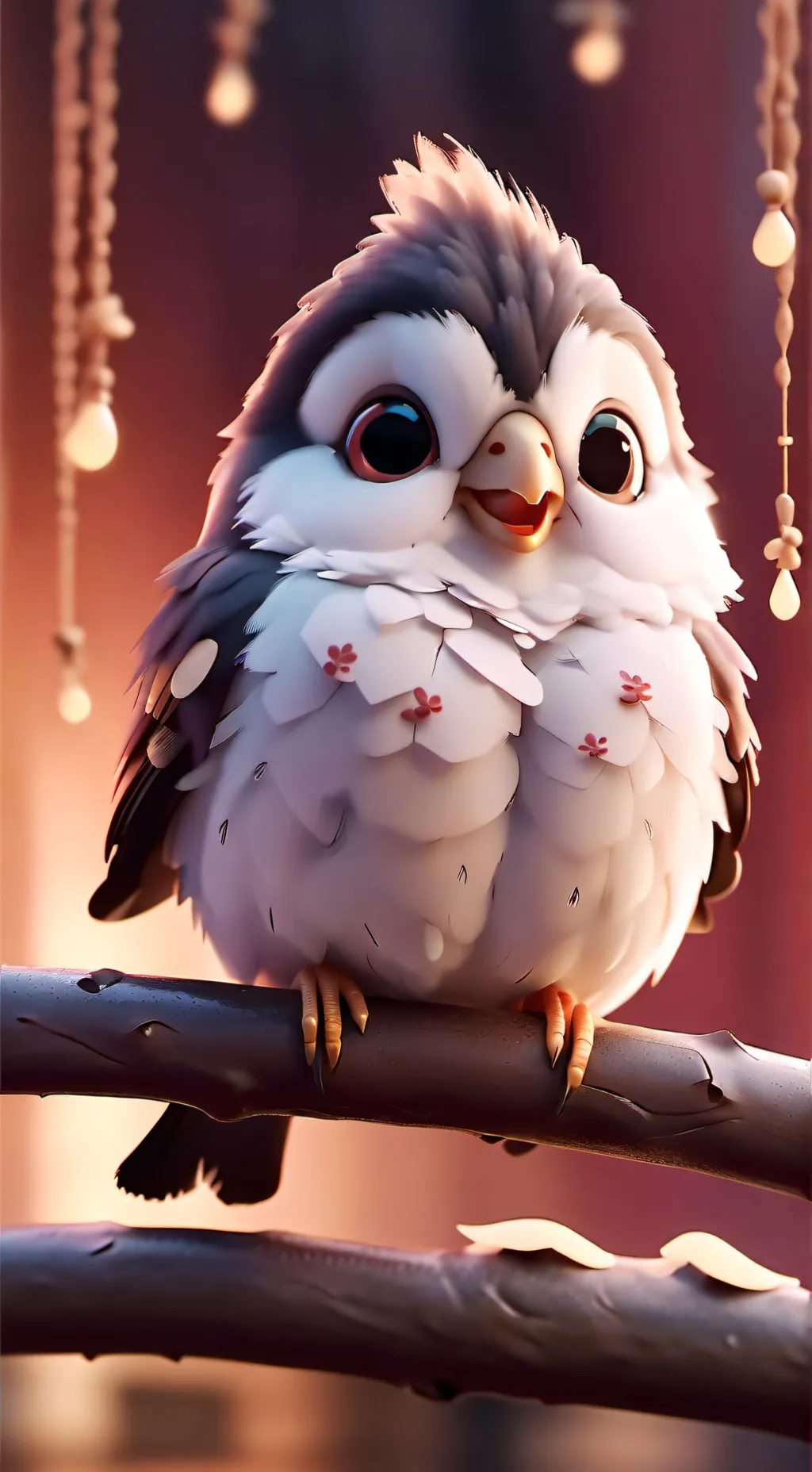 ai character: Birds background