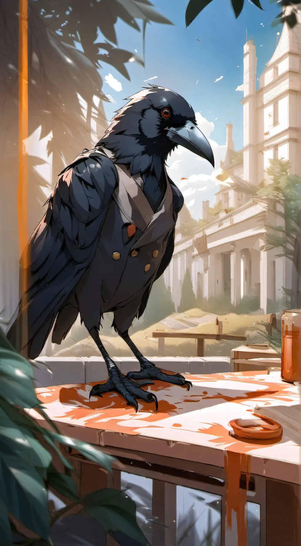 ai character: ⚠️Fumikage⚠️ background