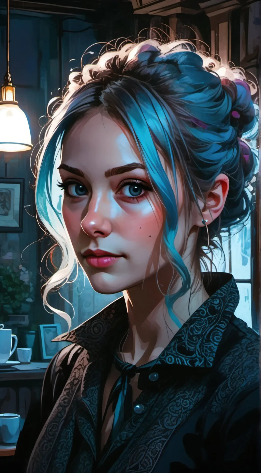 ai character: Theresa background