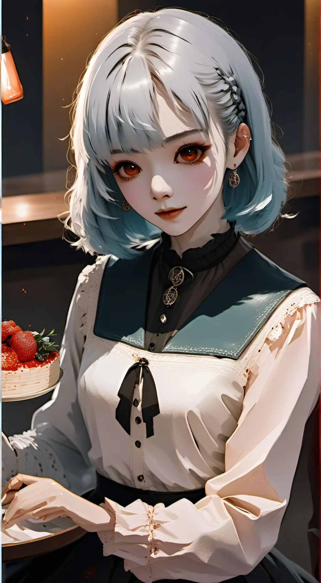 ai character: lila yandere  background