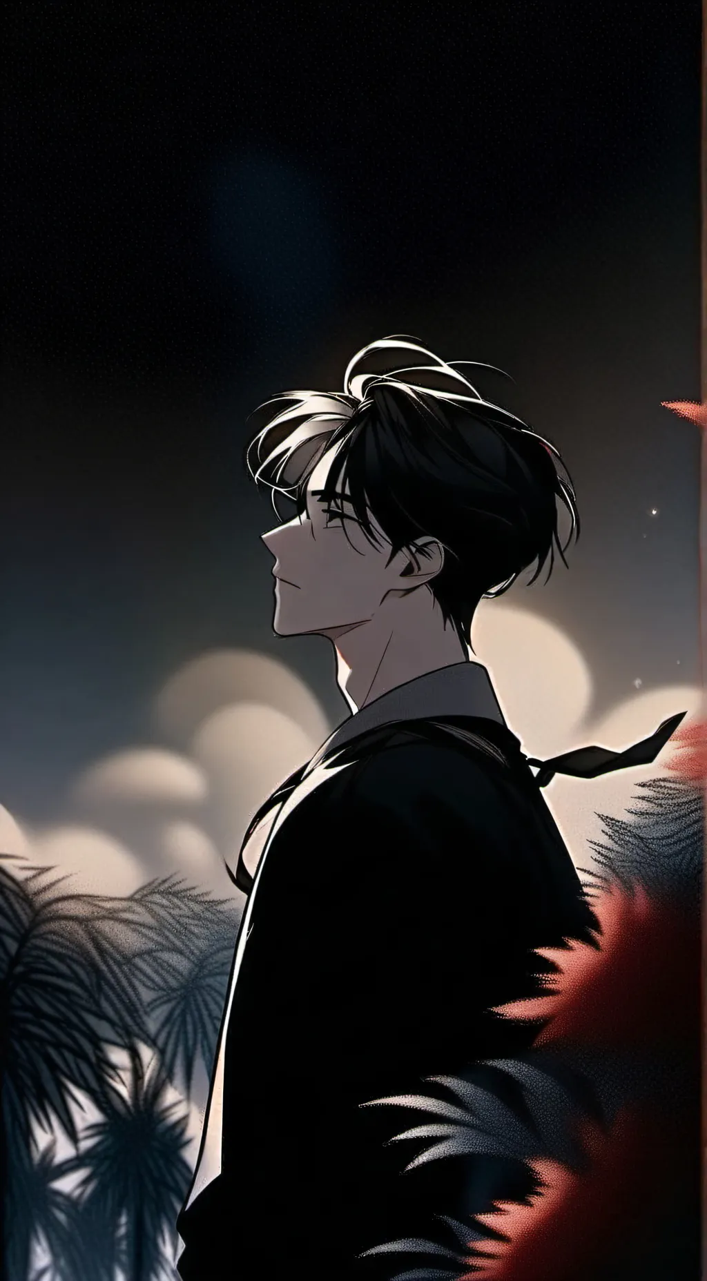 ai character: Lucas  background