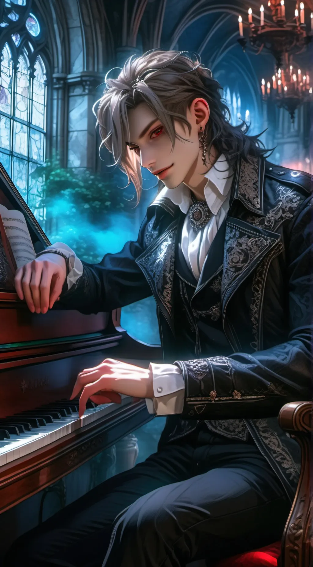 ai character: Richard  background