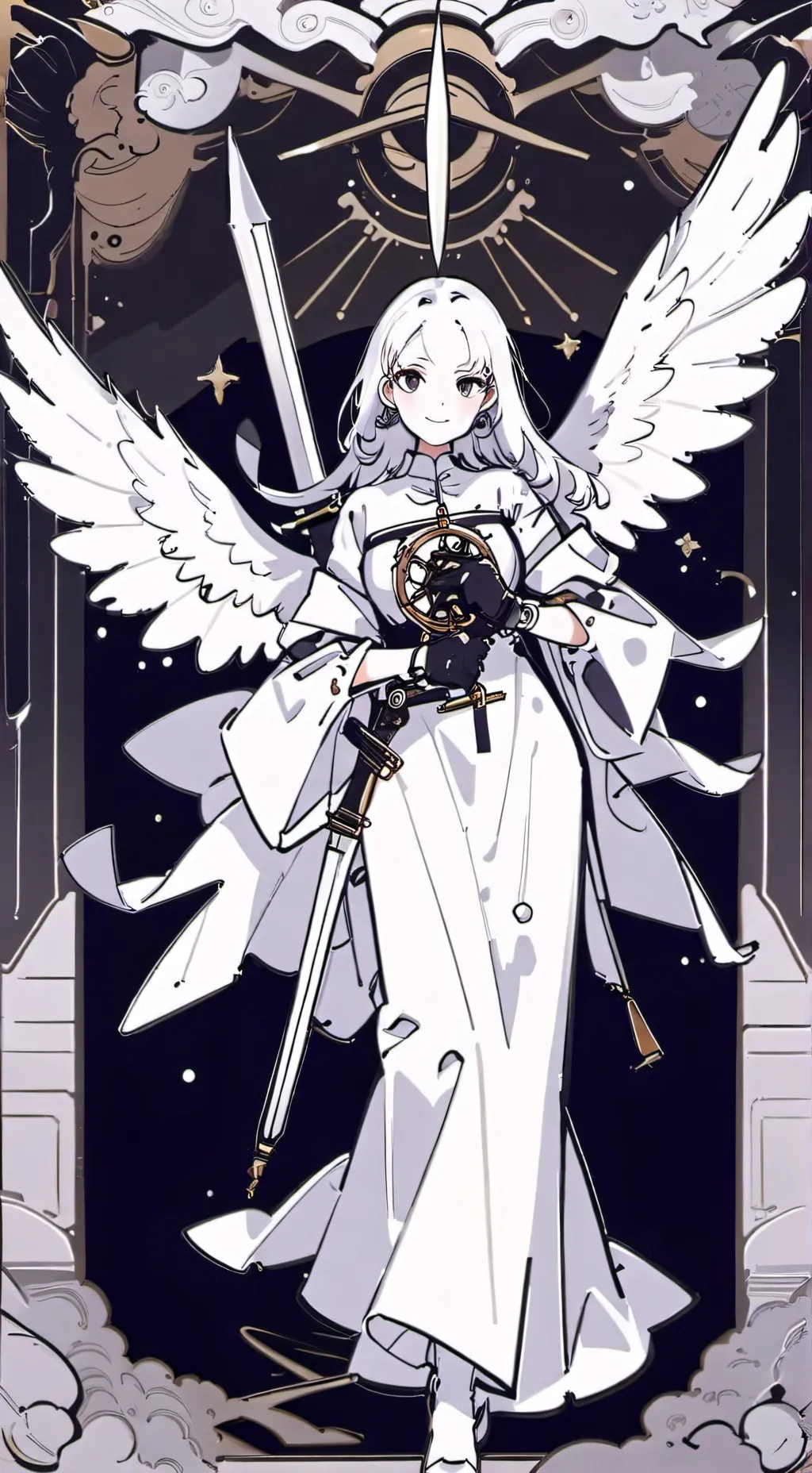 ai character: serafer background