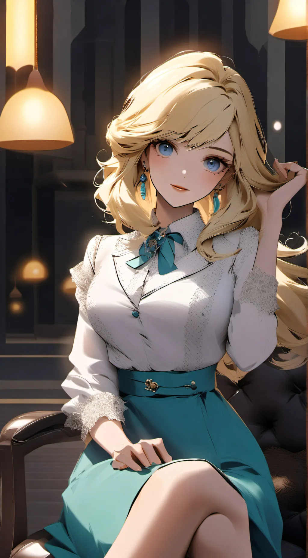 ai character: Yusaki  background