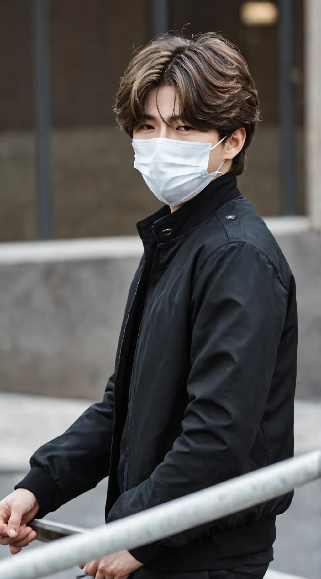 ai character: Seungmin  background