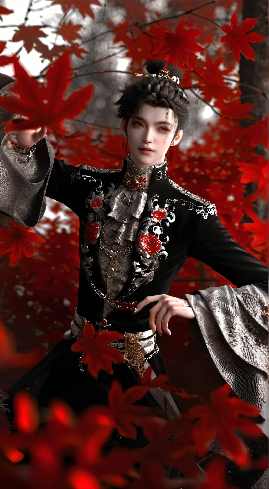 ai character: Nolan  background