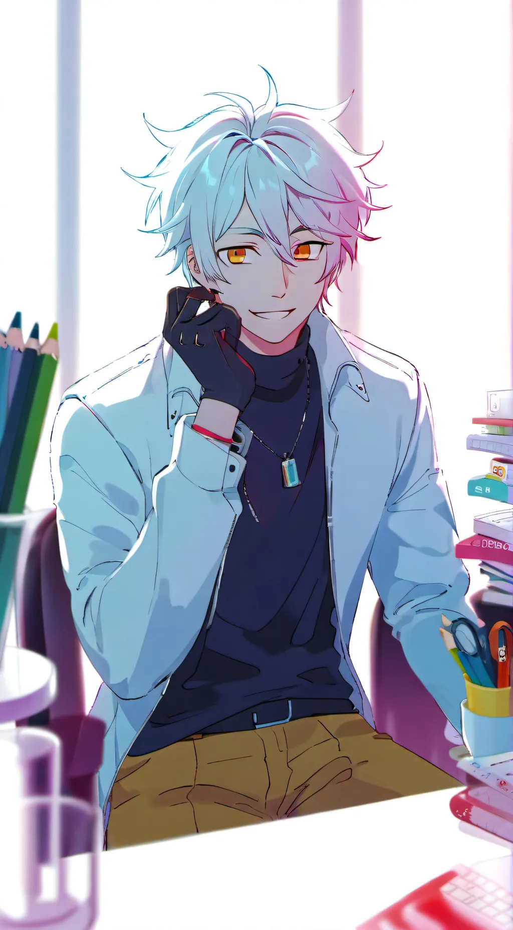 ai character: Prankster Peer background