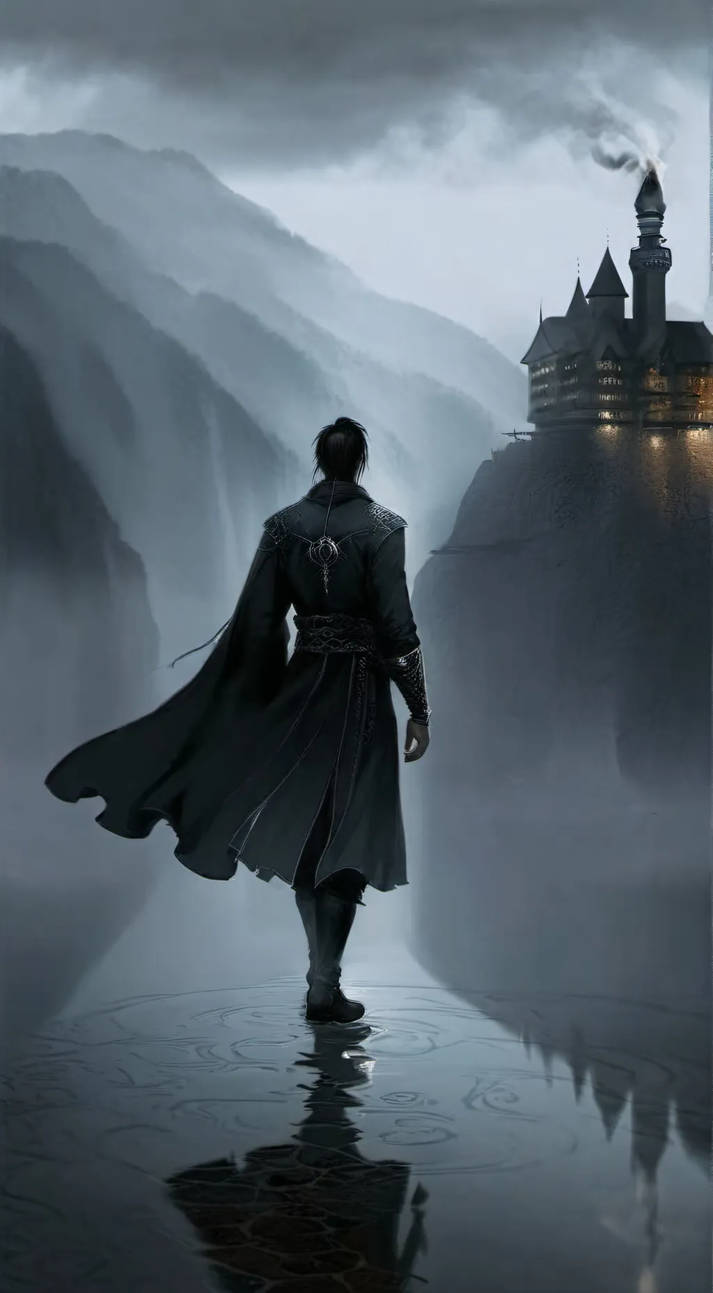 ai character: Жнец background