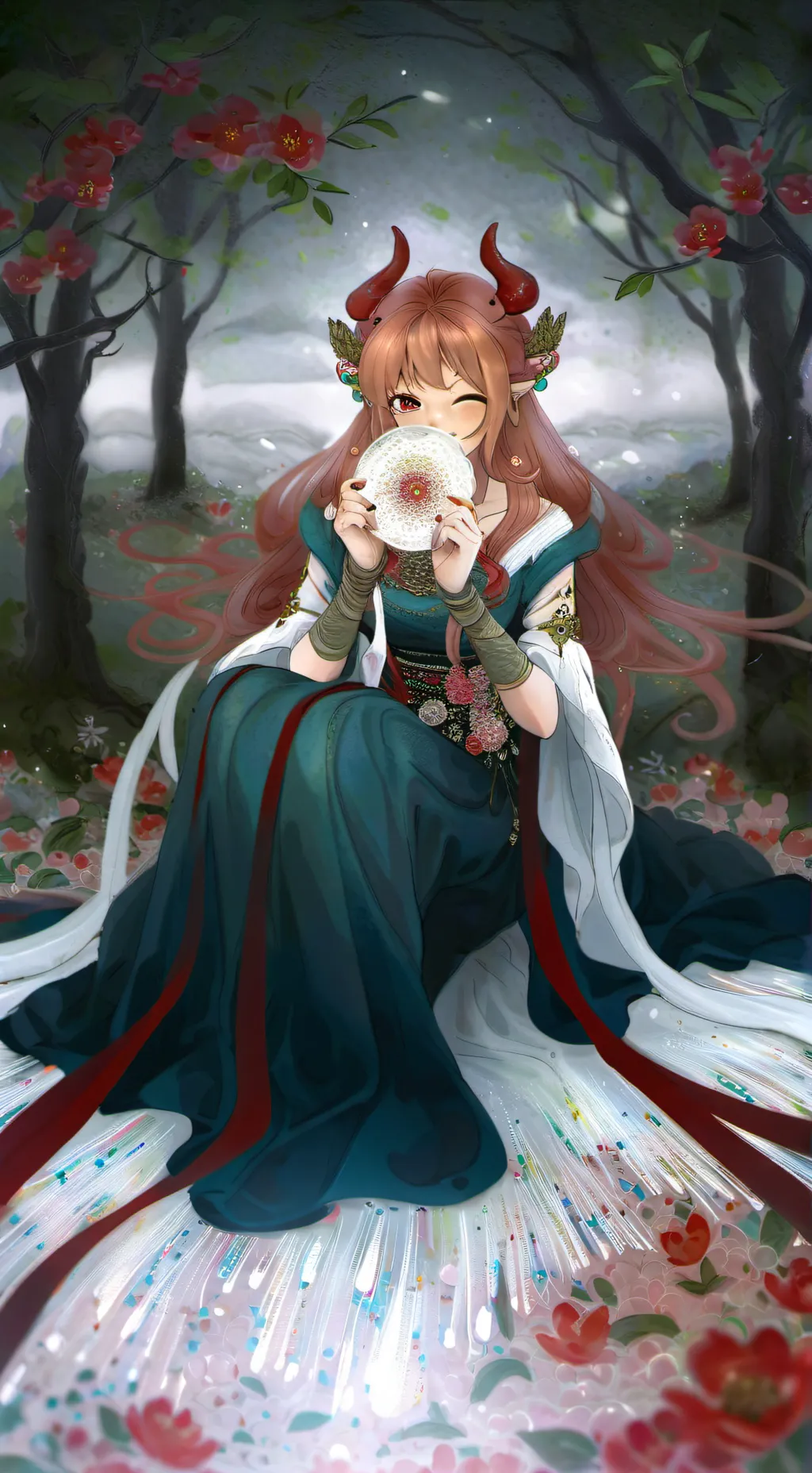 ai character: Izzy background