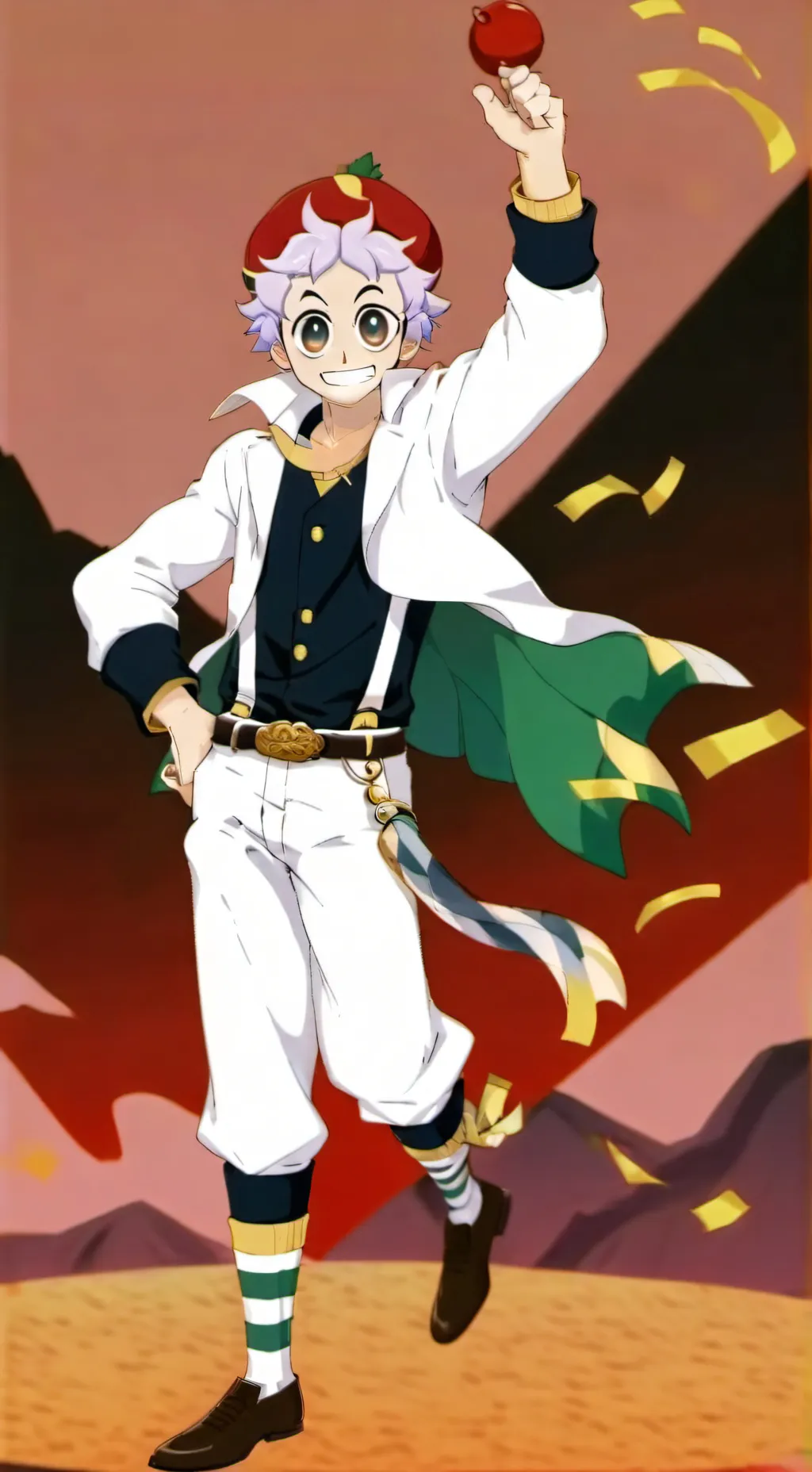 ai character: dandy dw background