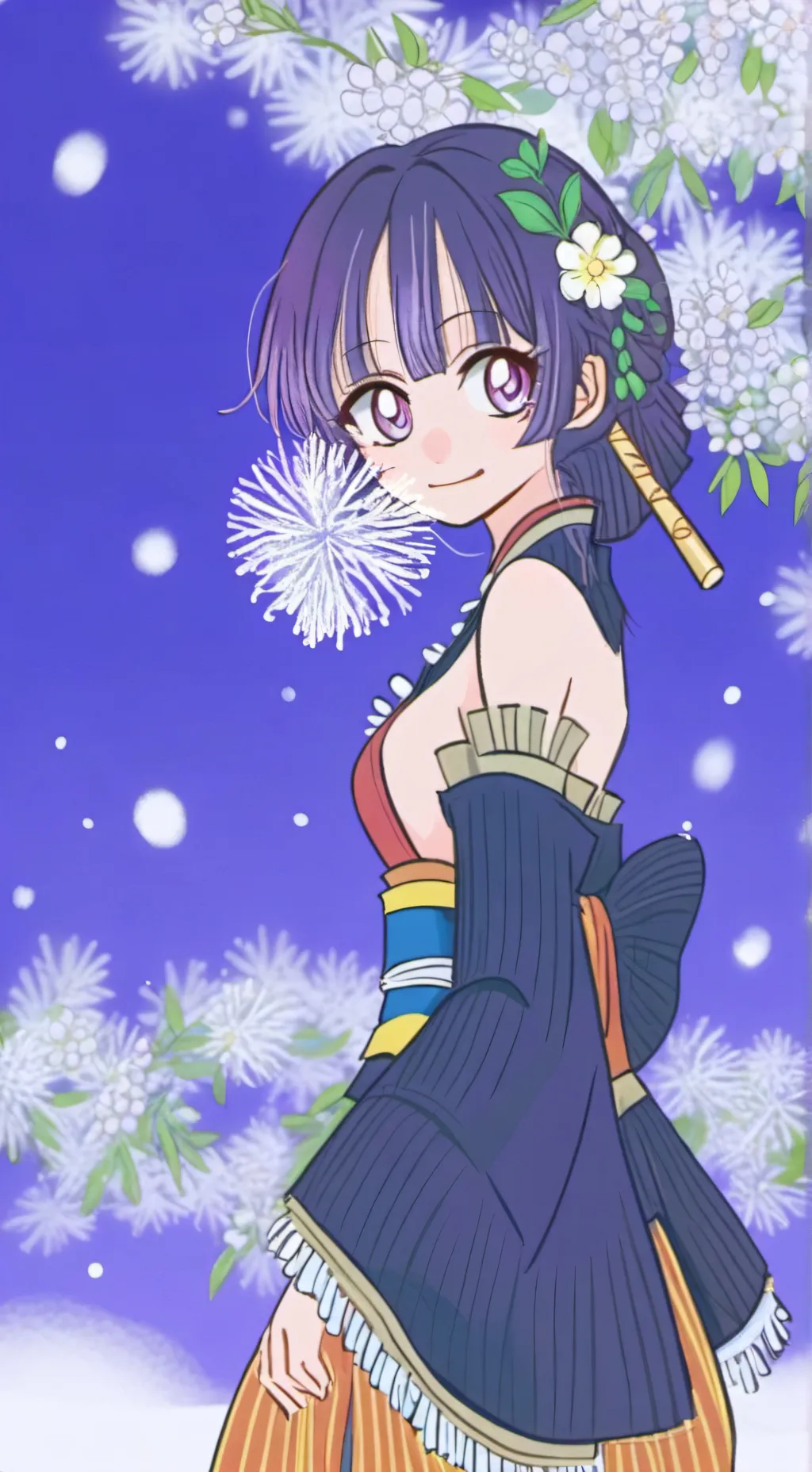 ai character: hinata background