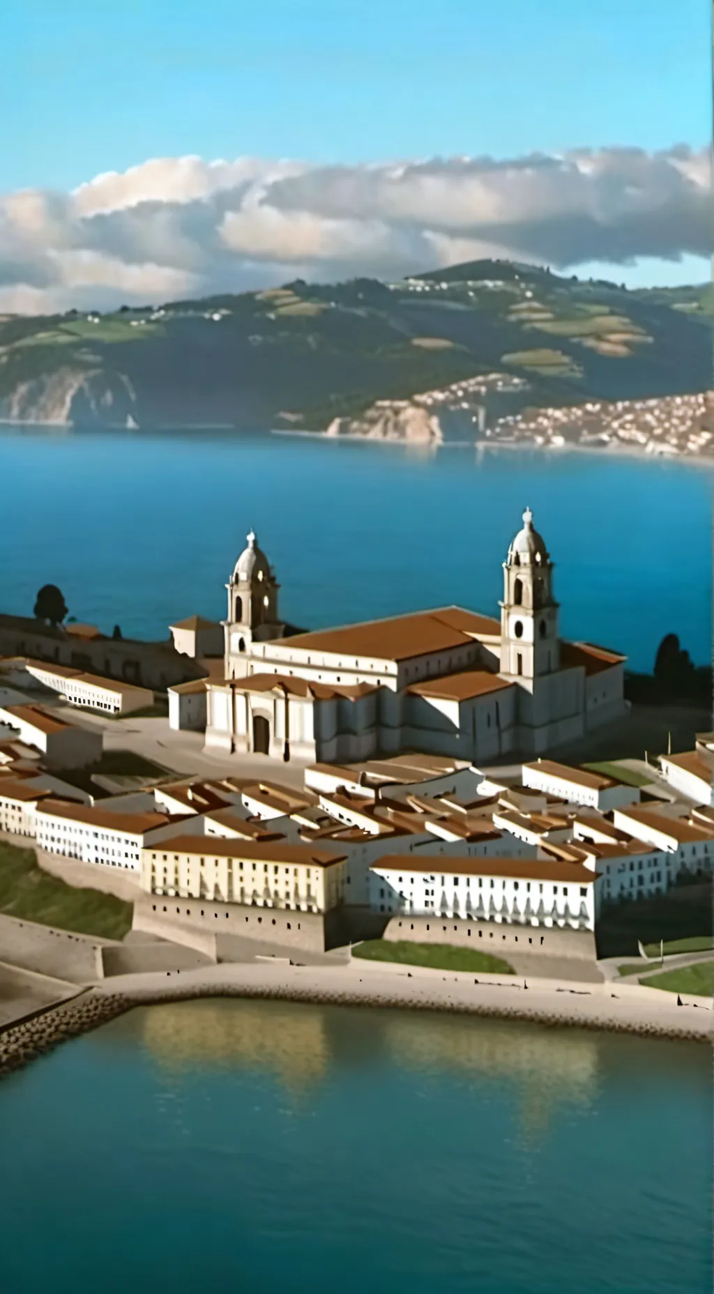 ai character: San Sebastián... background