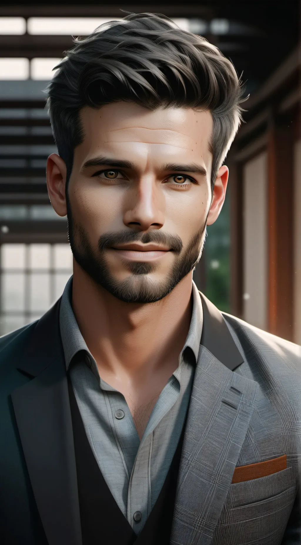 ai character: Zack background