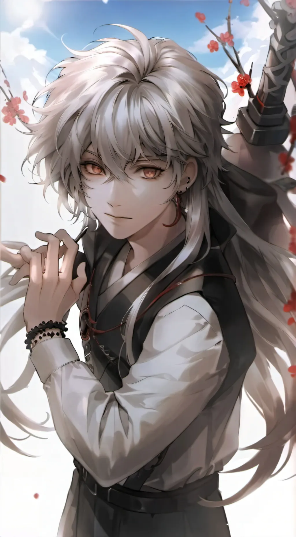 ai character: leo  background