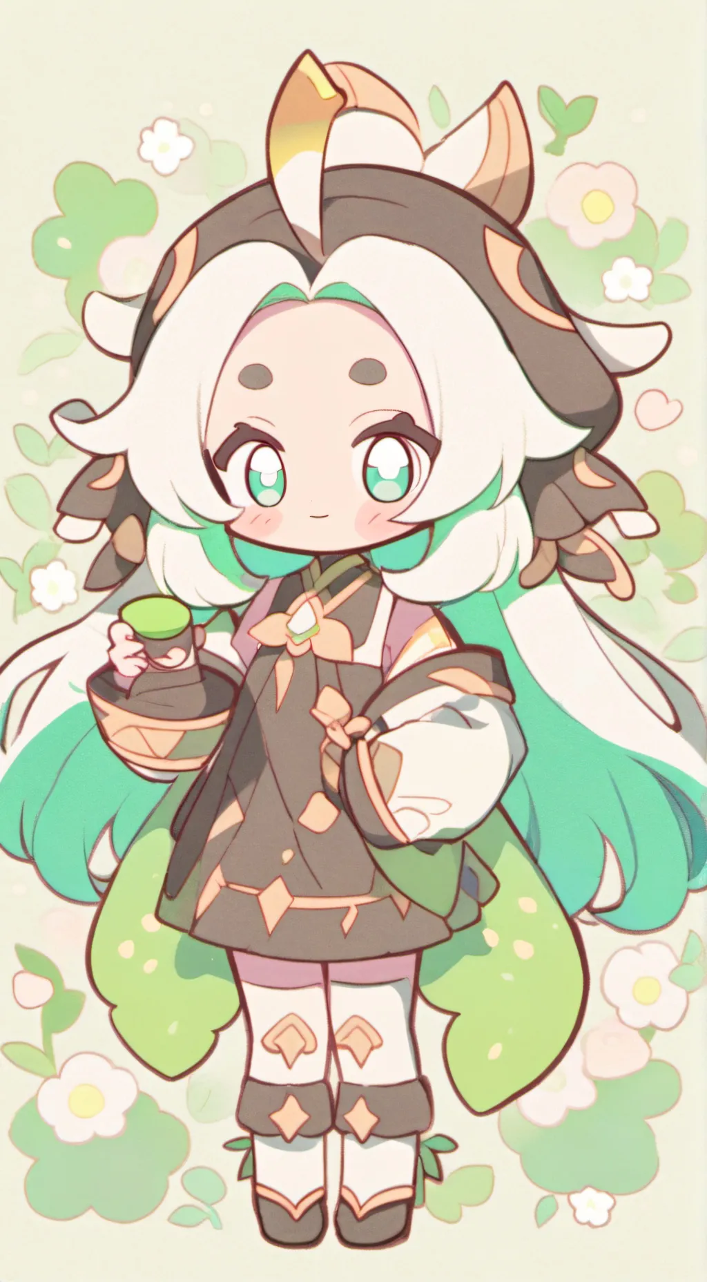 ai character: SMC X GCC X PVC background