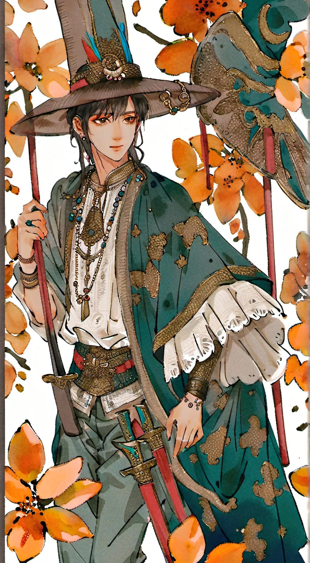 ai character: blay background