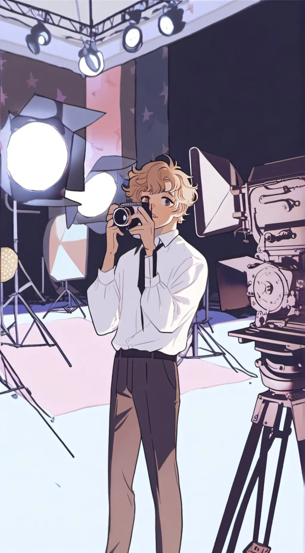 ai character: {°•PJO CAST•°} background