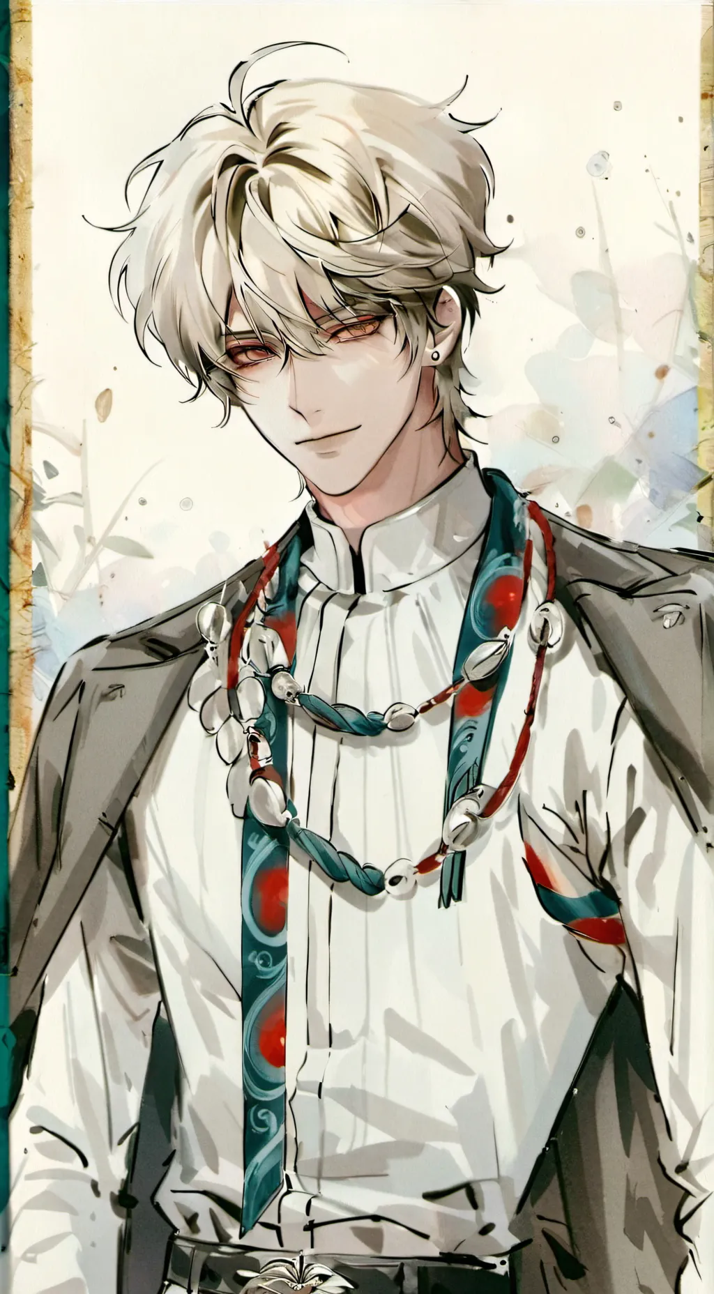 ai character: oliver/BL background