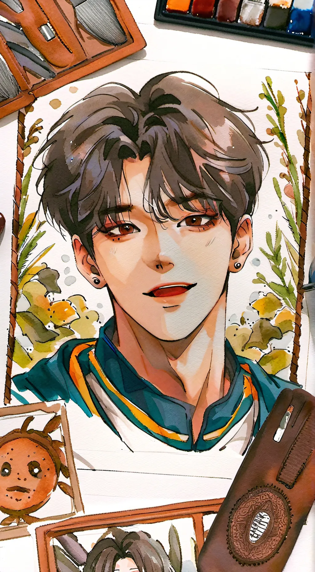 ai character: Stray kids🐻🐶🐥🐱🐺🦊🐰🐷 background